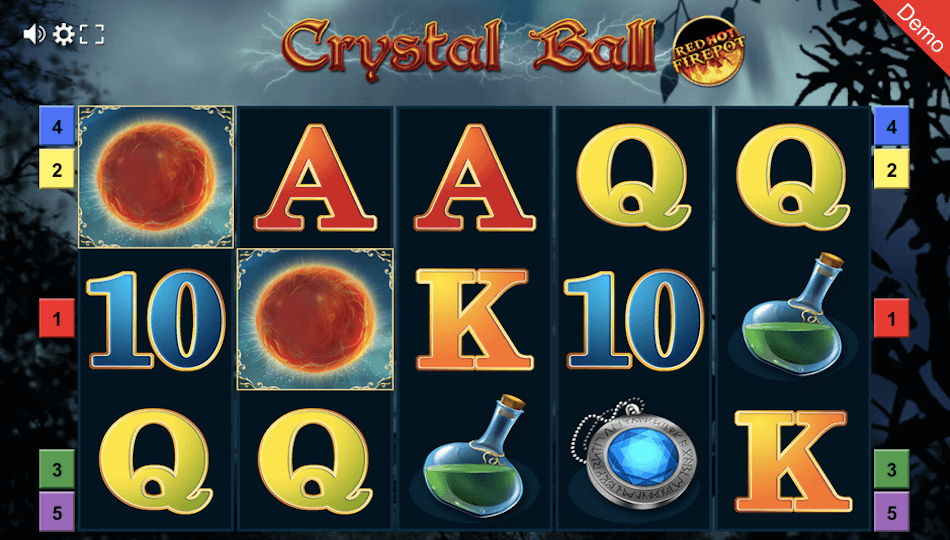 Crystal Ball Red Hot