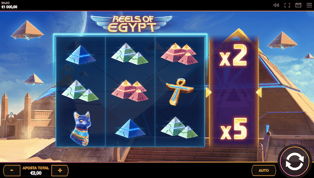 Caça níquel egípcia Reels of Egypt