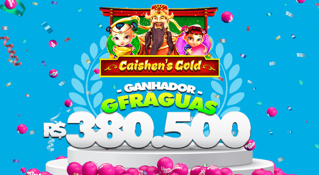 Grandes vencedores em jogos de caça níqueis